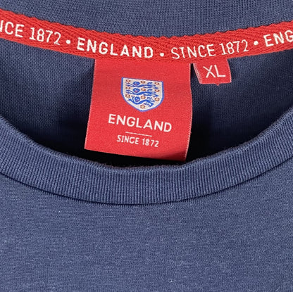 England Crest Football Navy TEE Men's XL