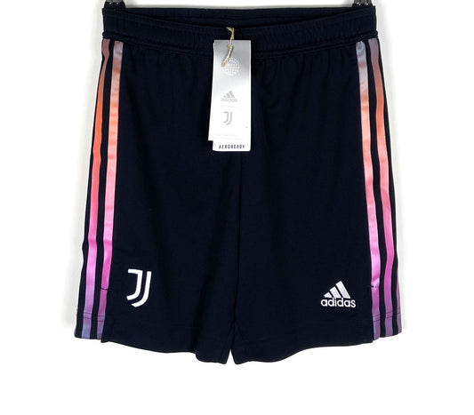 BNWT 2021 2022 Juventus Adidas Away Football Shorts Kids 9-10 Years