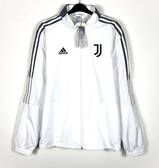 BNWT 2021 2022 Juventus Adidas Away Football Rain Jacket Men's Large