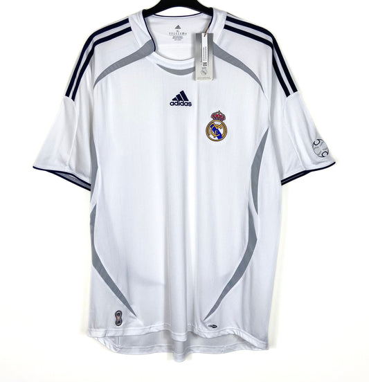 BNWT 2021 2022 Real Madrid Adidas Teamgeist Training Football Shirt Men's XL