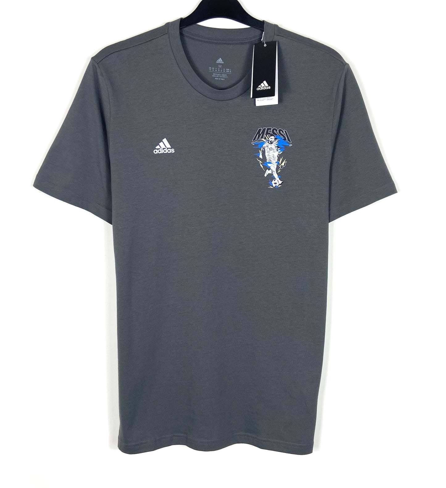 BNWT 2022 2023 Adidas MESSI Football Icon Graphic TEE Men's Sizes