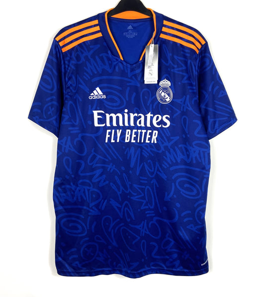 BNWT 2021 2022 Real Madrid Adidas Away Football Shirt Men's XL