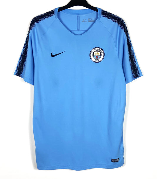 2018 2019 Manchester City Nike Training Football Shirt Men's XL