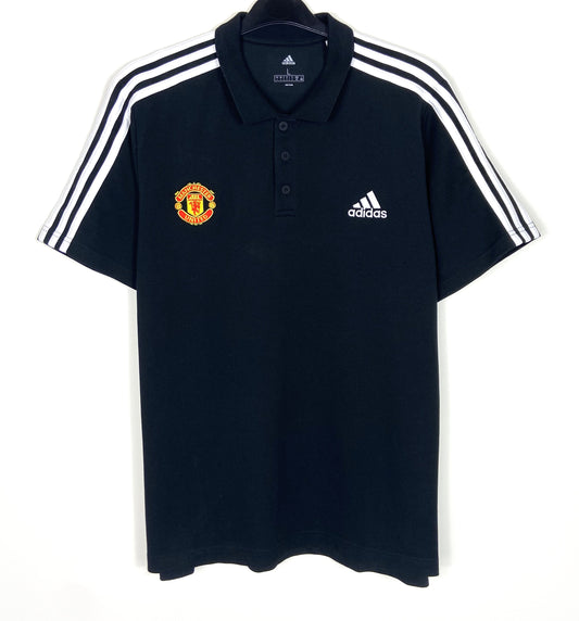 2022 2023 Manchester United Adidas Training Football Polo Shirt Men's Large