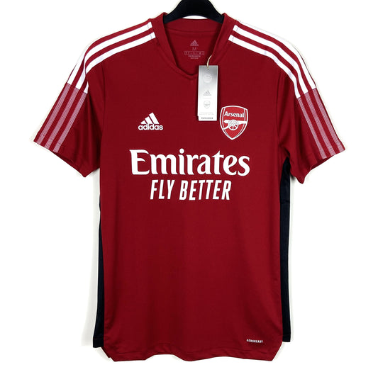 BNWT 2021 2022 Arsenal Adidas Training Football Shirt Men's Medium