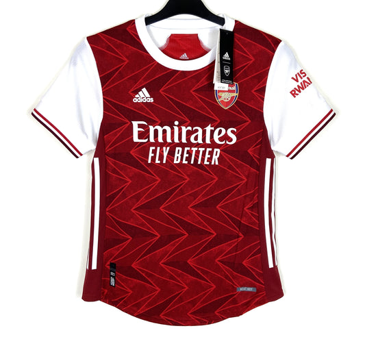 BNWT 2020 2021 Arsenal Adidas Home Player Issue Football Shirt Womens 8-10