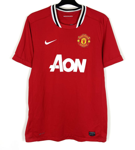 2011 2012 Manchester United Nike Home Football Shirt Men's Large