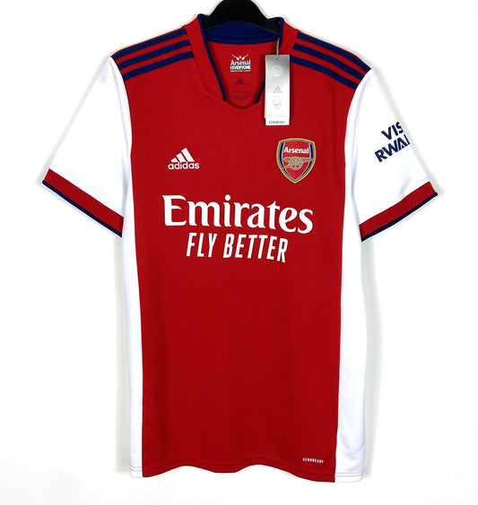 BNWT 2021 2022 Arsenal Adidas Home Football Shirt Men's Large