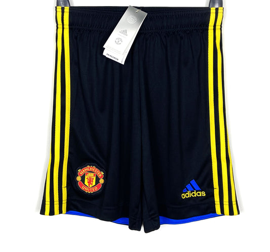 BNWT 2021 2022 Manchester United Adidas Third Football Shorts Men's Small