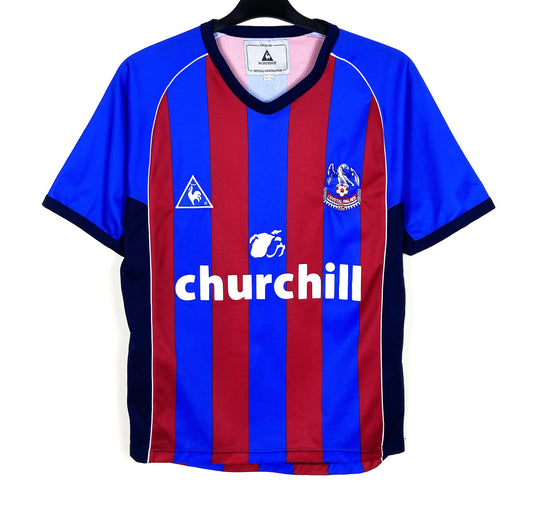 2002 2003 Crystal Palace Le coq Sportif Home Football Shirt Men's Small