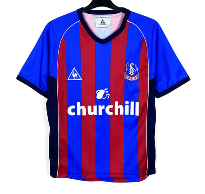 2002 2003 Crystal Palace Le coq Sportif Home Football Shirt Men's Small
