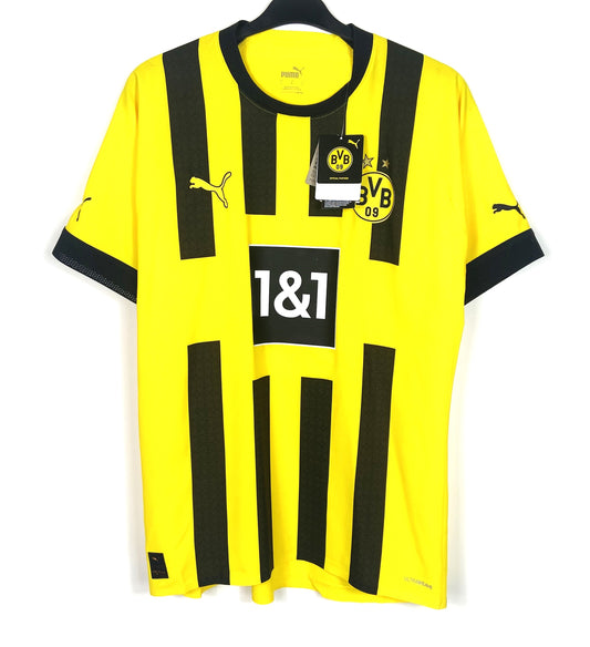 BNWT 2022 2023 Borussia Dortmund Puma Player Issue Home Football Shirt Men's Large