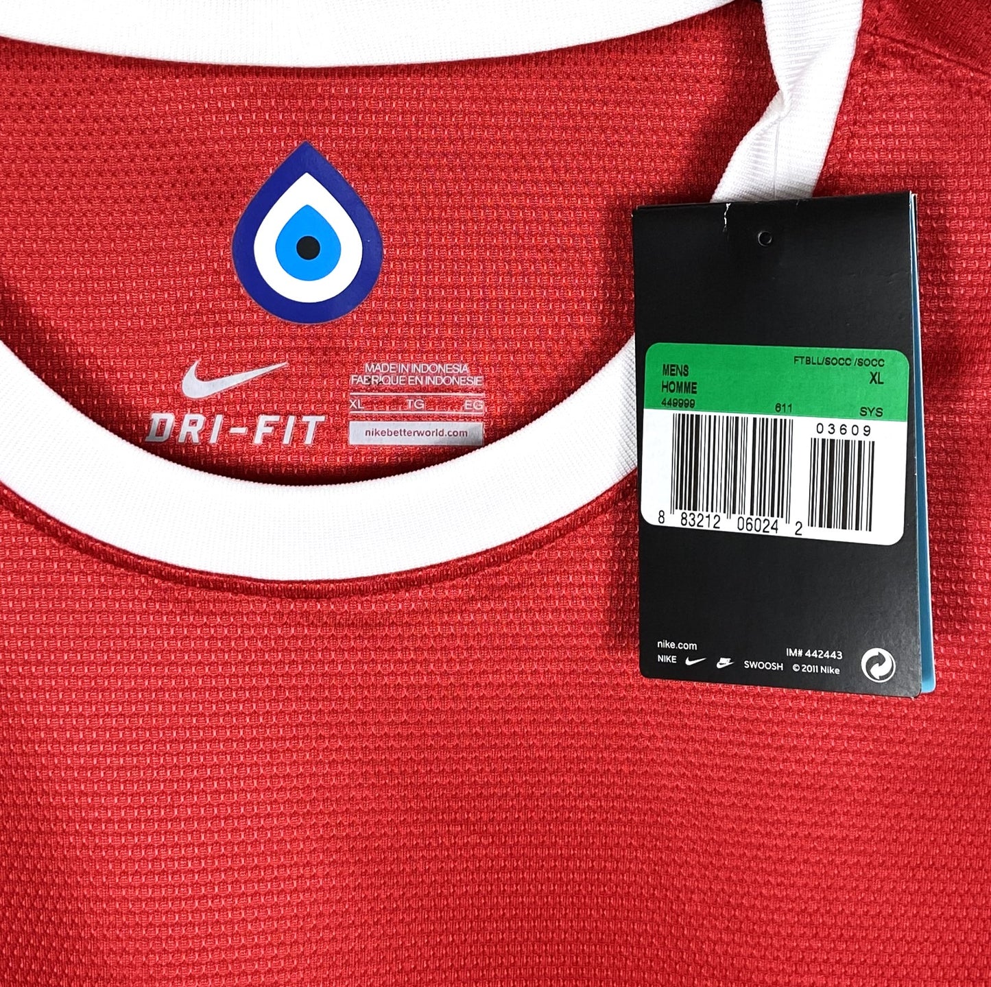 BNWT 2012 2014 Turkey Nike Home Football Shirt Men's XL