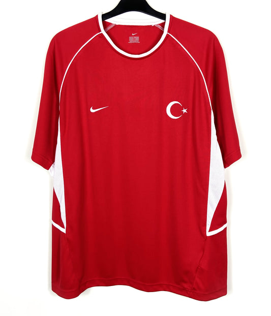 2003 2004 Turkey Nike Home Football Shirt Men's XL