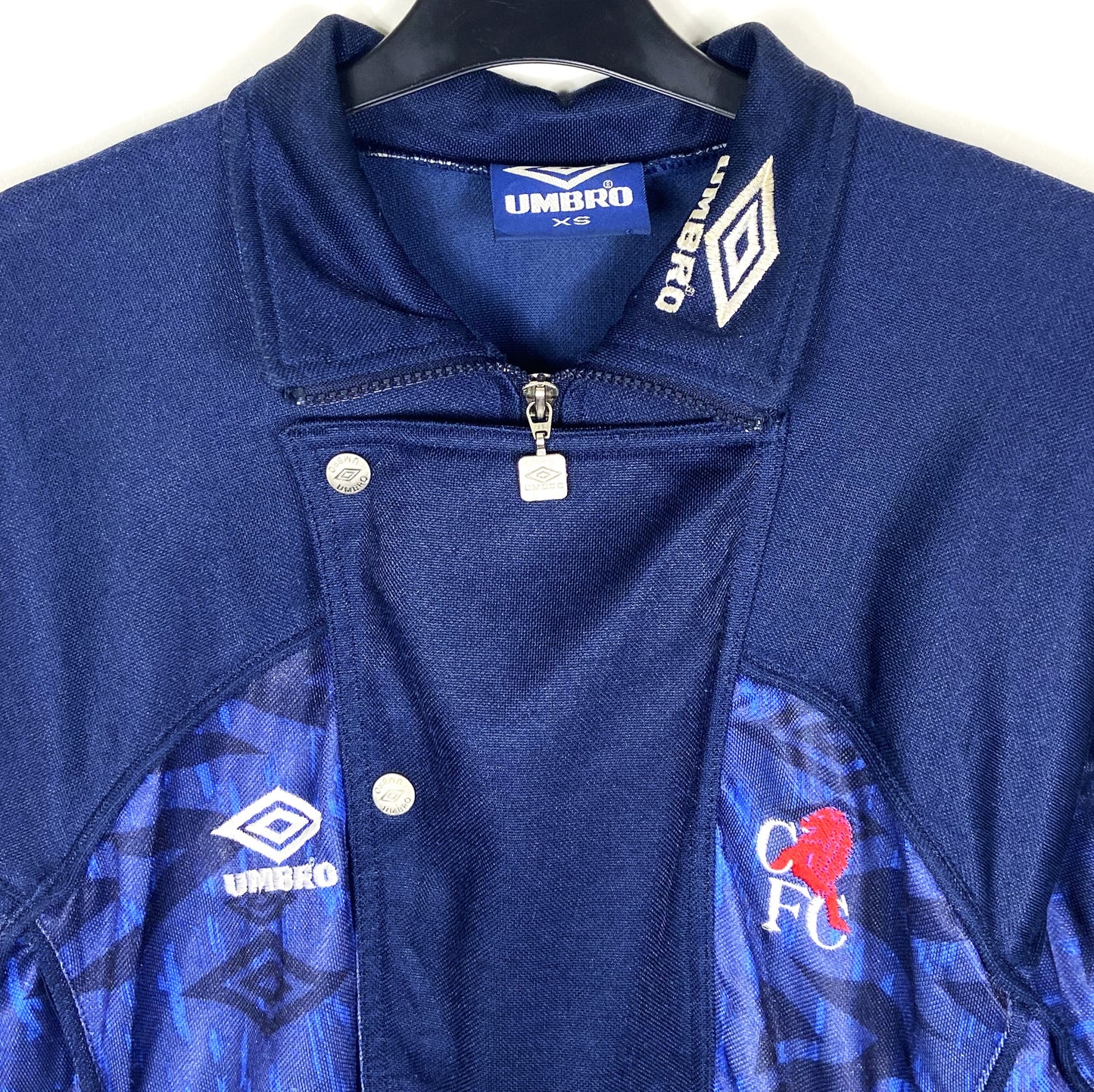 1980's Chelsea Umbro Football Jacket Men's Small