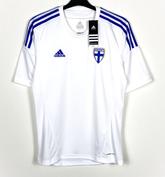 BNWT 2012 2013 Finland Adidas Home Football Shirt Men's Sizes