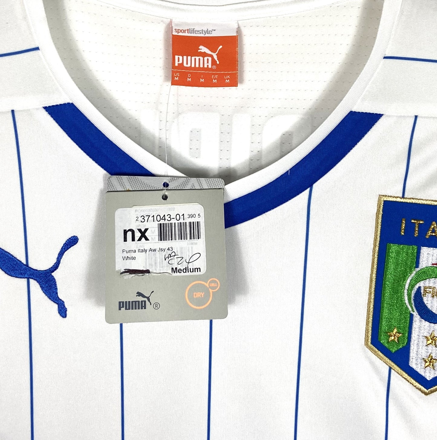 BNWT 2014 2015 Italy Puma Away Football Shirt PIRLO 21 Men's Medium