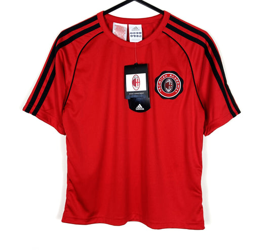 BNWT 2006 2007 AC Milan Adidas Academy Football Shirt Kids 9-10 Years