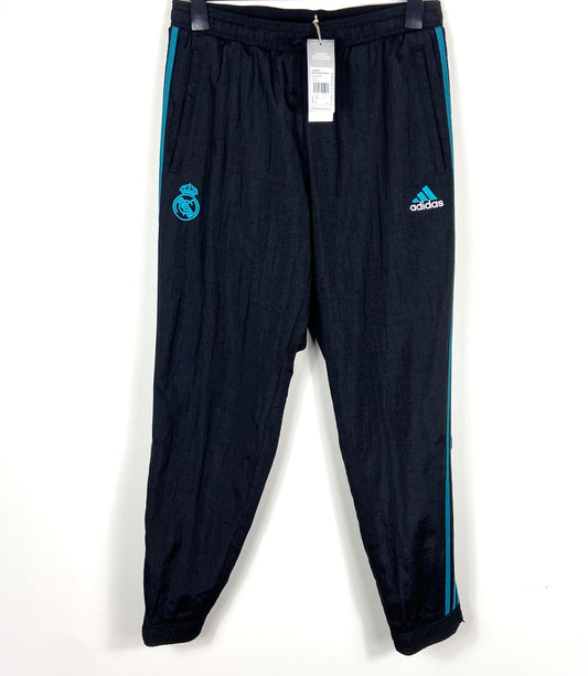 BNWT 2021 2022 Real Madrid Adidas Icons Woven Football Pants Men's Large