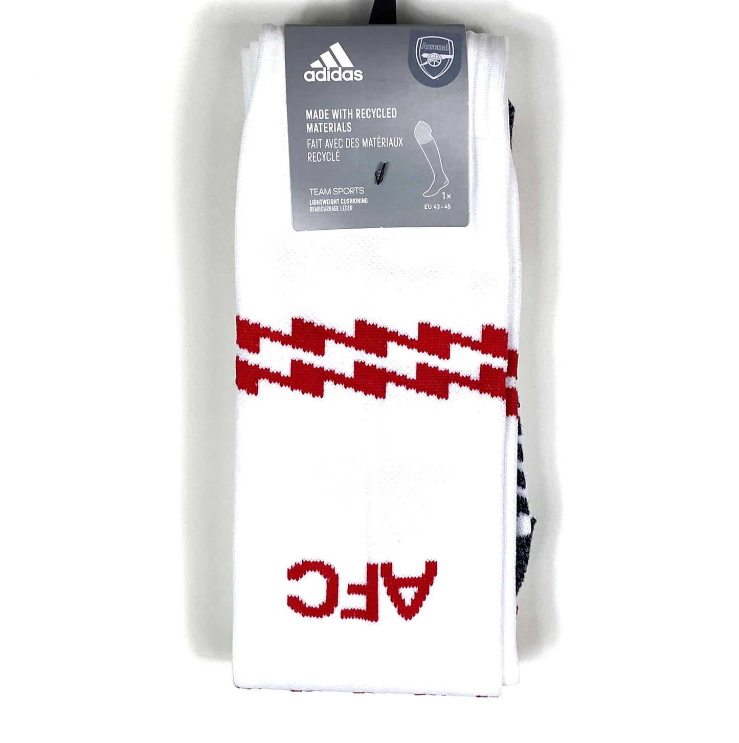 BNWT 2022 2023 Arsenal Adidas Home Football Socks UK Size 8.5-10