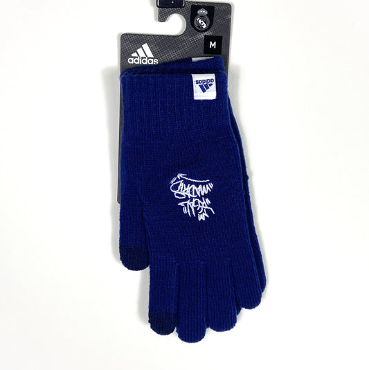 BNWT 2021 2022 Real Madrid Adidas Winter Warm Gloves Men's Medium
