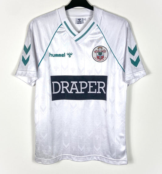 1989 1990 Southampton Hummel Away Football Shirt Men's Small