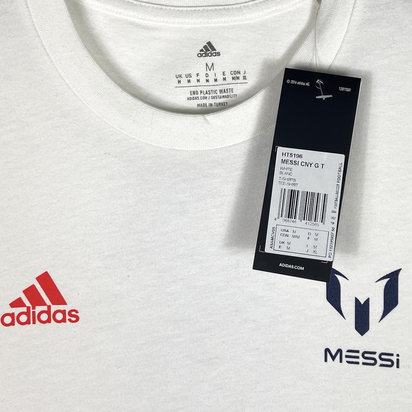 BNWT 2022 2023 Adidas MESSI 10 CNY Graphic Football TEE Men's Sizes