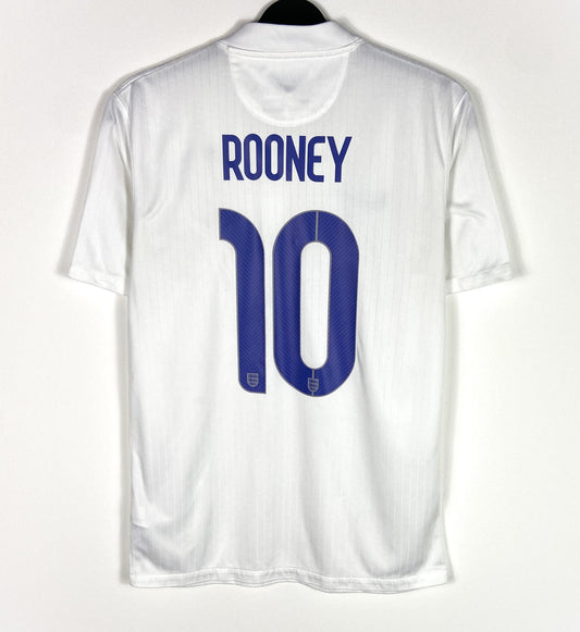 2014 2015 England Home Nike Football Shirt ROONEY 9 Men's Medium