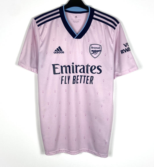 2022 2023 Arsenal Adidas Third Football Shirt Men's Large