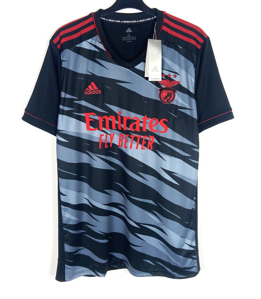 BNWT 2021 2022 SL Benfica Adidas Third Football Shirt Men's XL