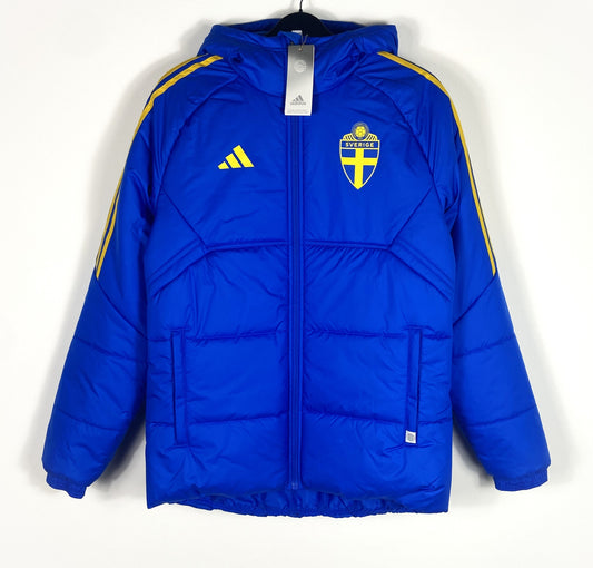 BNWT 2022 2023 Sweden Adidas Football Winter Jacket Men's Medium