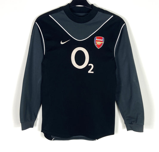 2003 2004 Arsenal Nike Goalkeeper Football Shirt Kids 12-13 Years