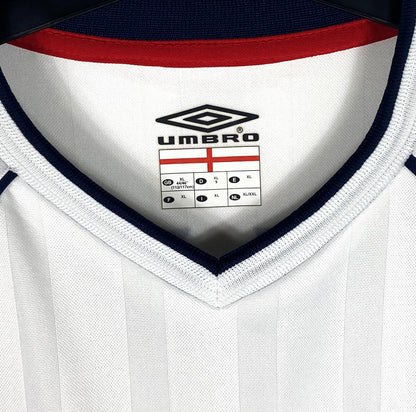 2001 2002 England Umbro Home Football Shirt BECKHAM 7 Men's XL
