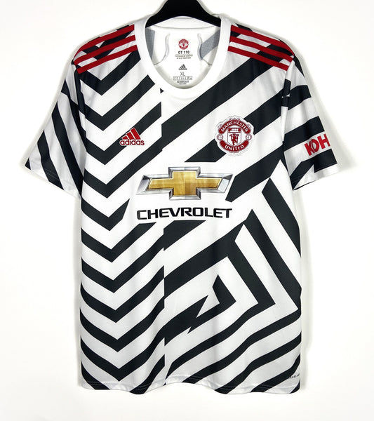 2020 2021 Manchester United Adidas Third Football Shirt Men's XL