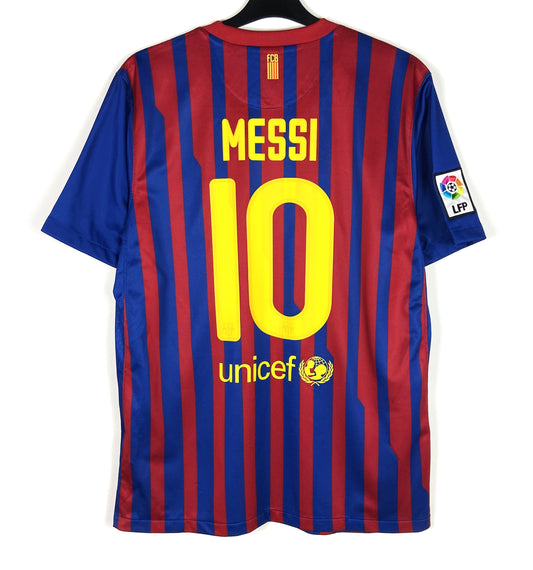 2011 2012 Barcelona Nike Home Football Shirt MESSI 10 Men's Large