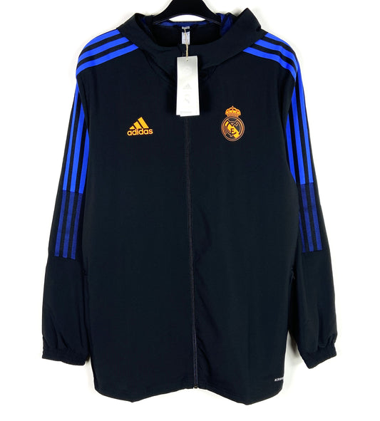 BNWT 2021 2022 Real Madrid Adidas Presentation Football Jacket Men's Large