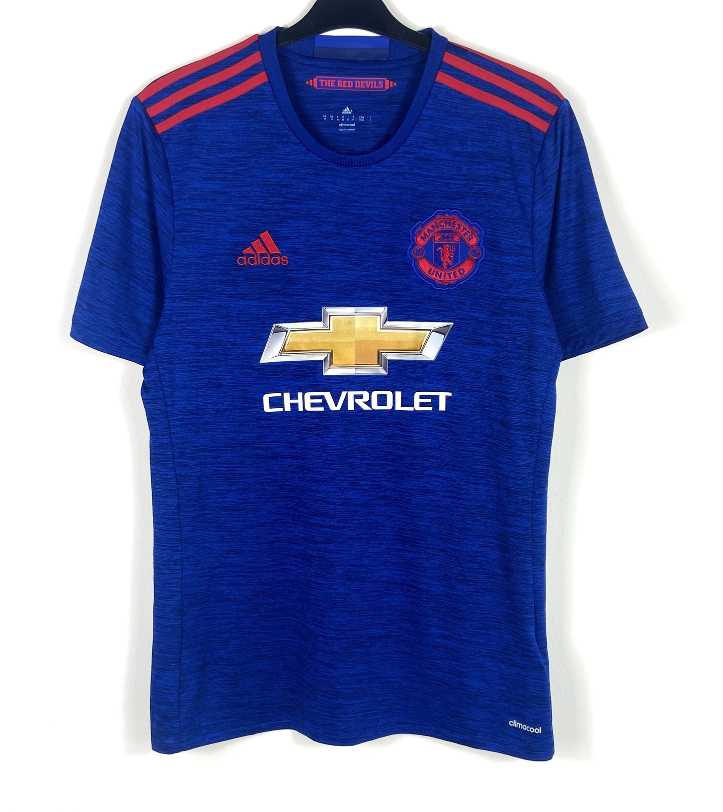 2016 2017 Manchester United Adidas Away Football Shirt IBRAHIMOVIC 9 Men's Medium