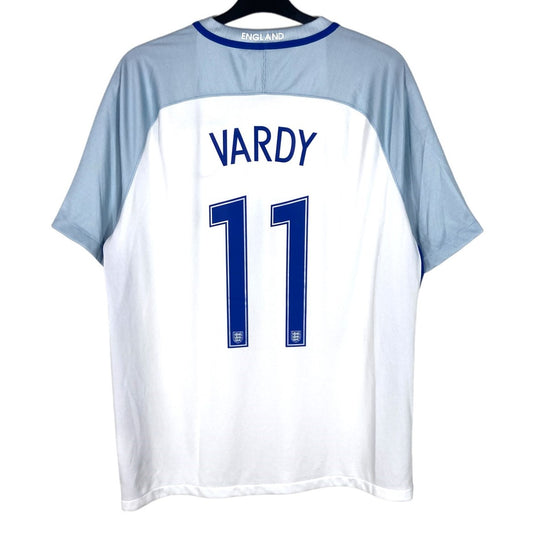 2016 2017 England Nike Home Football Shirt VARDY 11 Men's XL