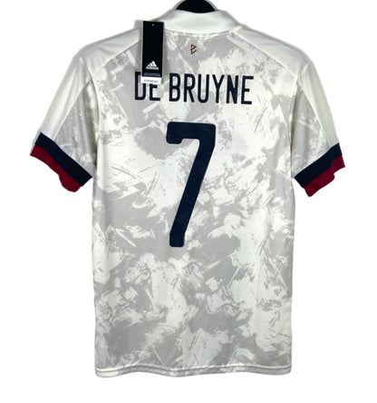 BNWT 2020 2021 Belgium Adidas Away Football Shirt DE BRUYNE 7 Men's Small