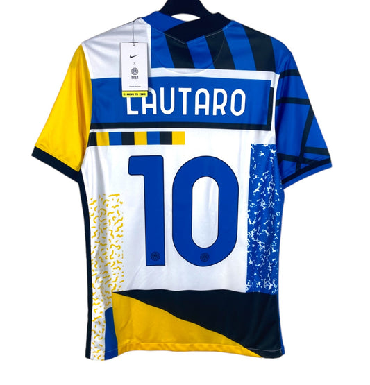 BNWT 2020 2021 Inter Milan Nike Fourth Football Shirt LAUTARO 10 Men's Medium