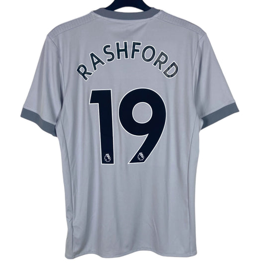 2017 2018 Manchester United Adidas Third Football Shirt RASHFORD 19 Men's Medium