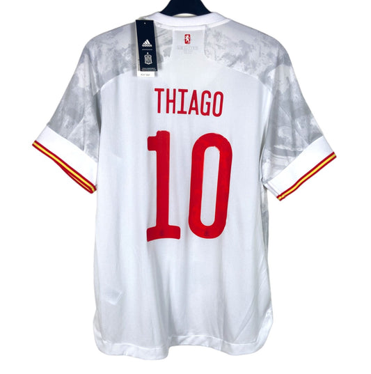BNWT 2020 2021 Spain Adidas Away Player Issue Football Shirt THIAGO 10 Men's XL