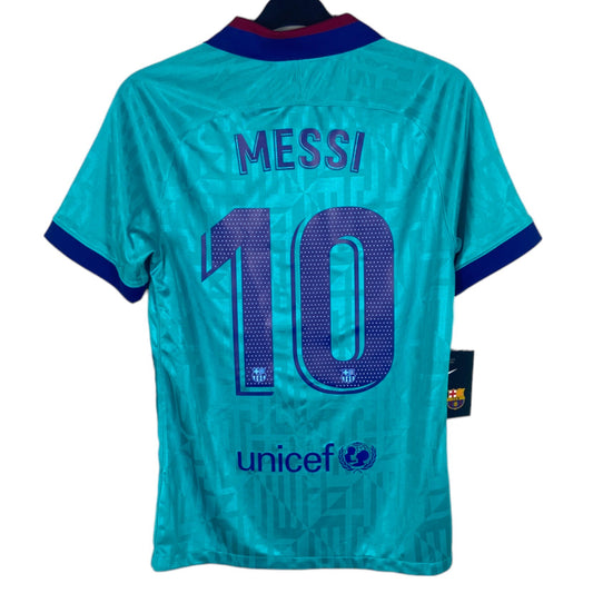 BNWT 2019 2020 Barcelona Nike Third Football Shirt MESSI 10 Men's Small