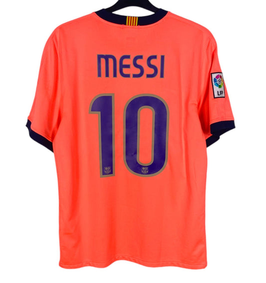 2009 2010 Barcelona Nike Away Football Shirt MESSI 10 Men's Medium