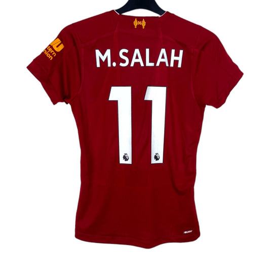2019 2020 Liverpool New Balance Home Football Shirt M.SALAH 11 Womens Size 10