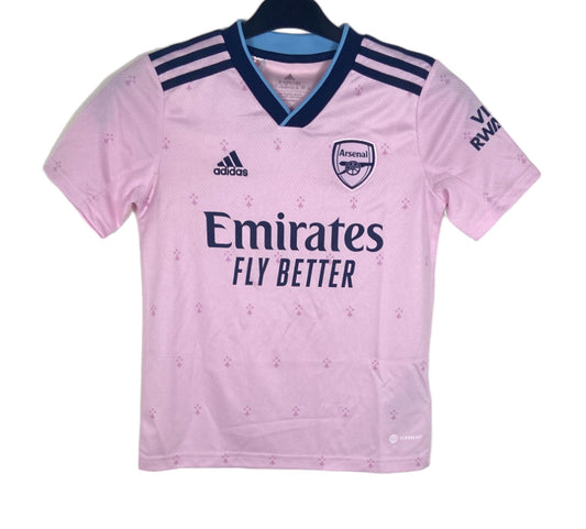 2022 2023 Arsenal Adidas Third Football Shirt Kids 9-10 Years