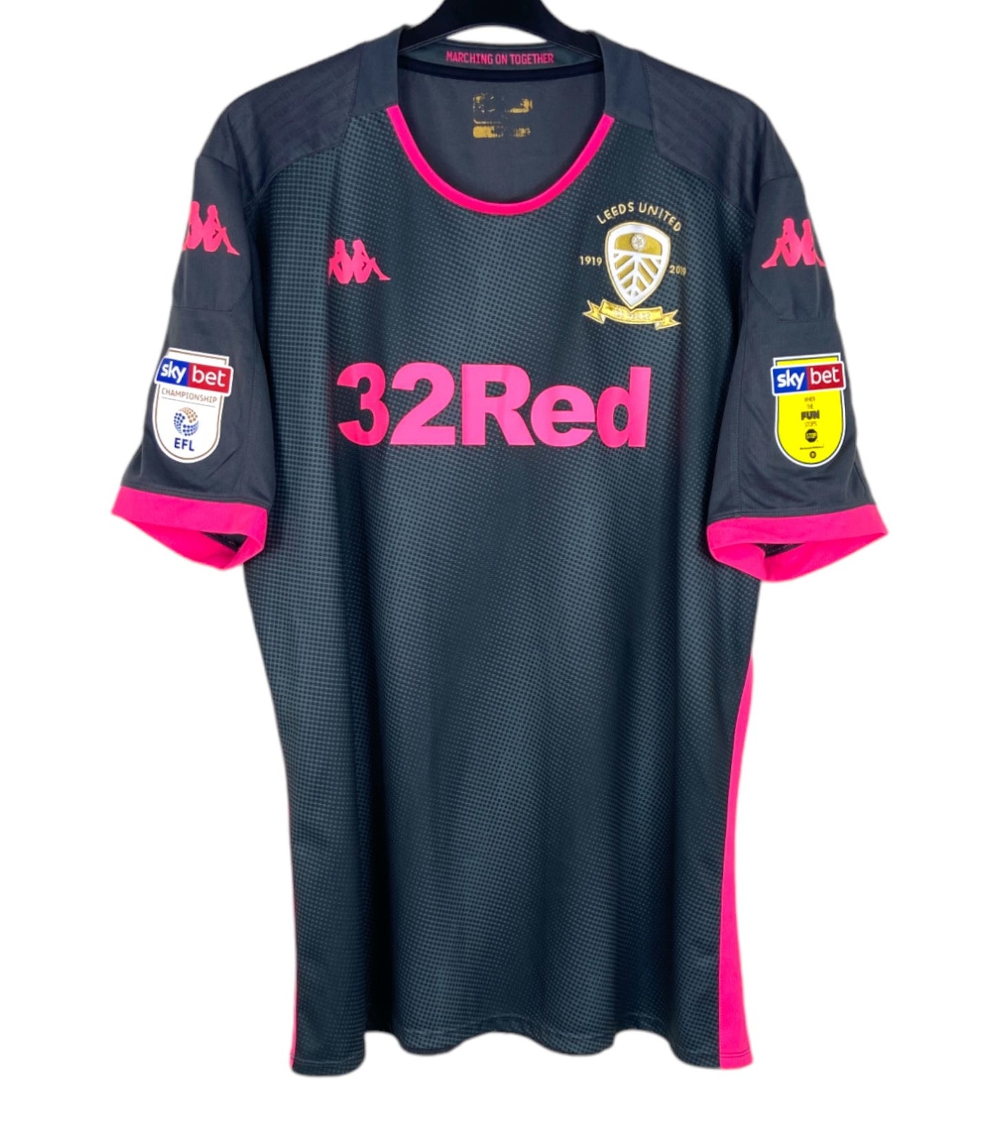 2019 2020 Leeds United Kappa Away Football Shirt PHILLIPS 23 Men's XXL