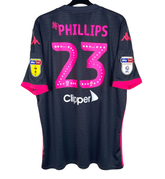 2019 2020 Leeds United Kappa Away Football Shirt PHILLIPS 23 Men's XXL