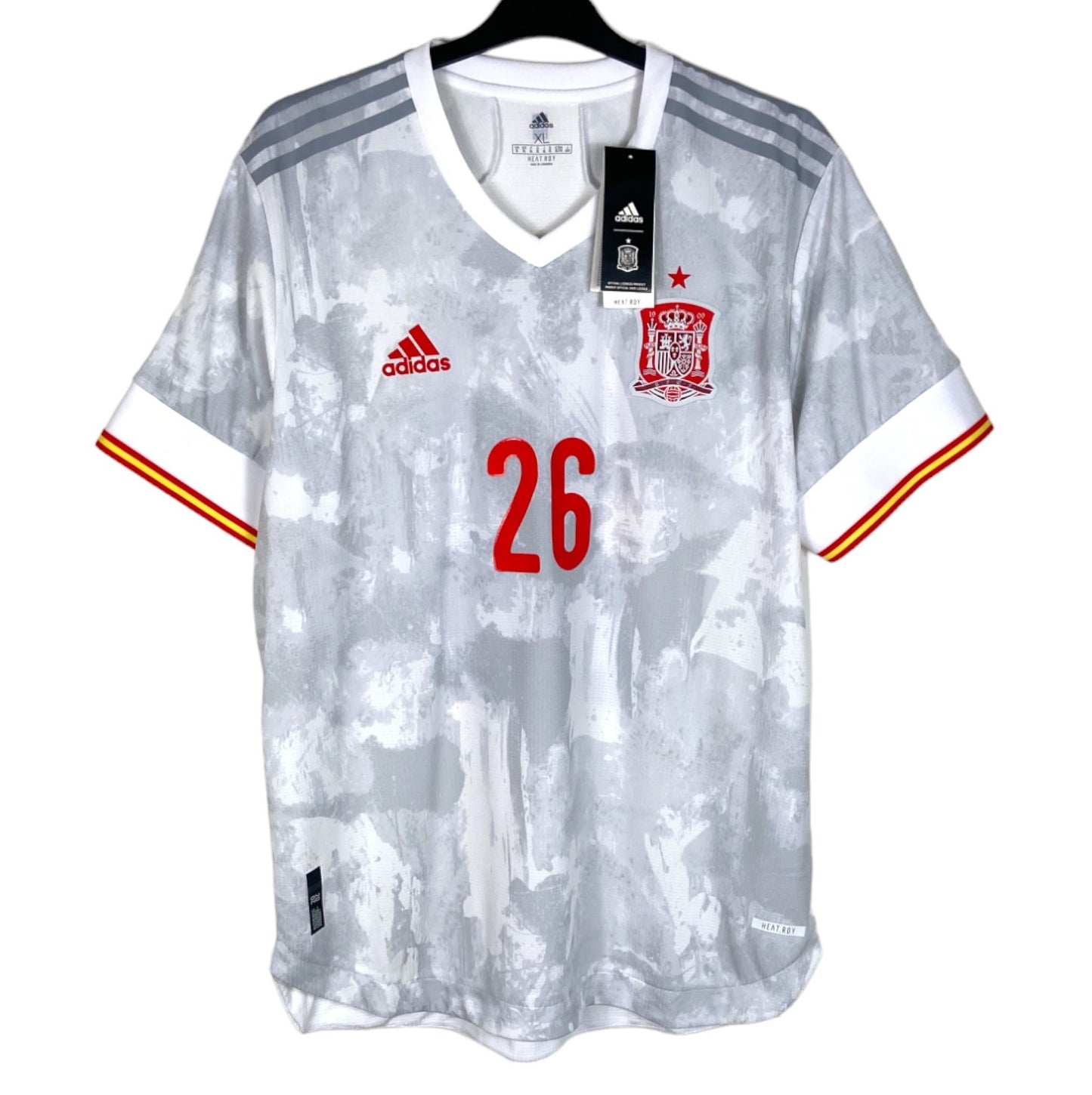 BNWT 2020 2021 Spain Adidas Away Player Issue Football Shirt PEDRI 26 Men's XL