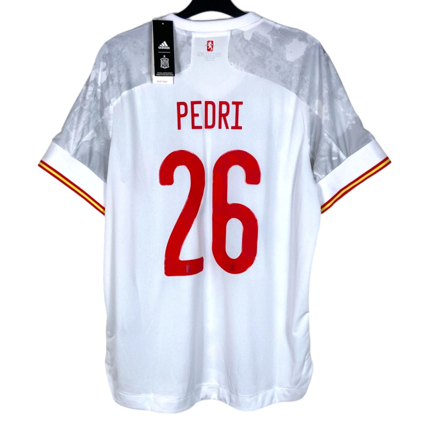 BNWT 2020 2021 Spain Adidas Away Player Issue Football Shirt PEDRI 26 Men's XL